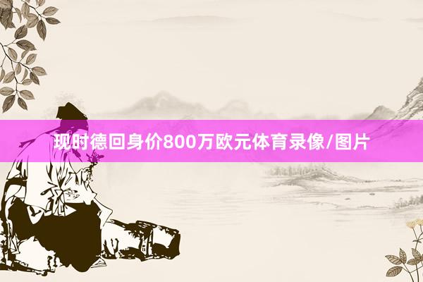 现时德回身价800万欧元体育录像/图片