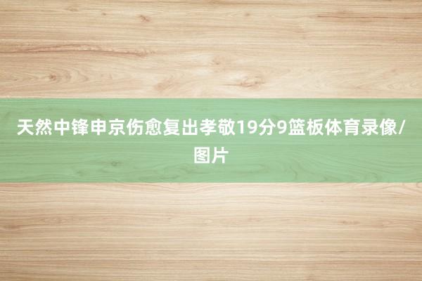 天然中锋申京伤愈复出孝敬19分9篮板体育录像/图片